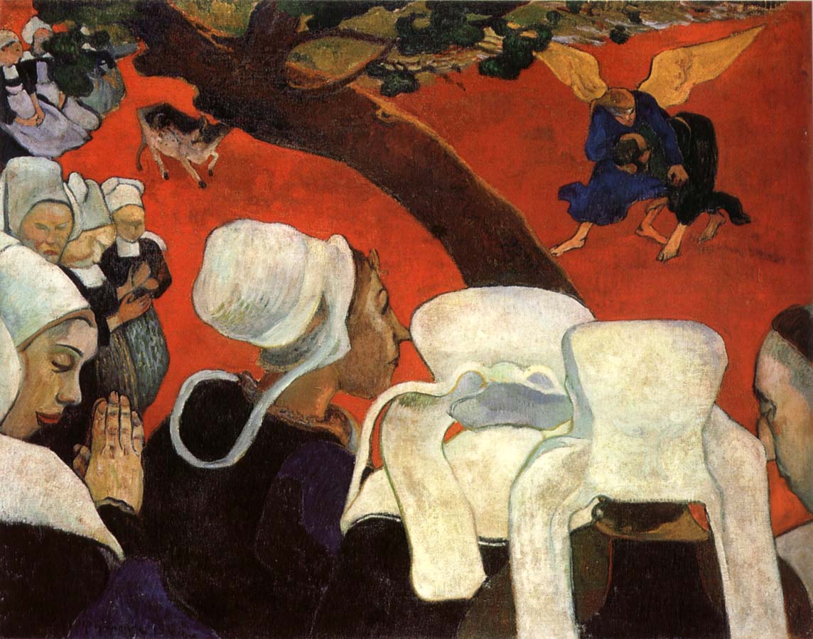 Paul Gauguin The vision for the mass